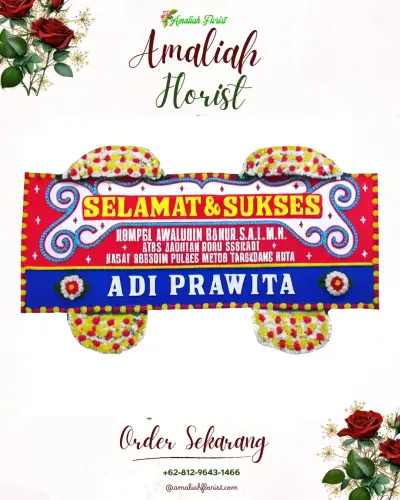 Karangan Bunga Ucapan Selamat tanjungsari